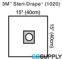 DRAPE OPHTHALMIC - Size: 40X40CM - Packet (10 Single)