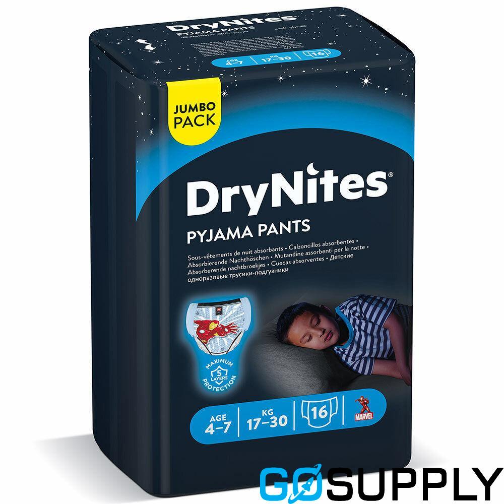 DRYNITES PANTS BOY SIZE 4 4-7 YEARS