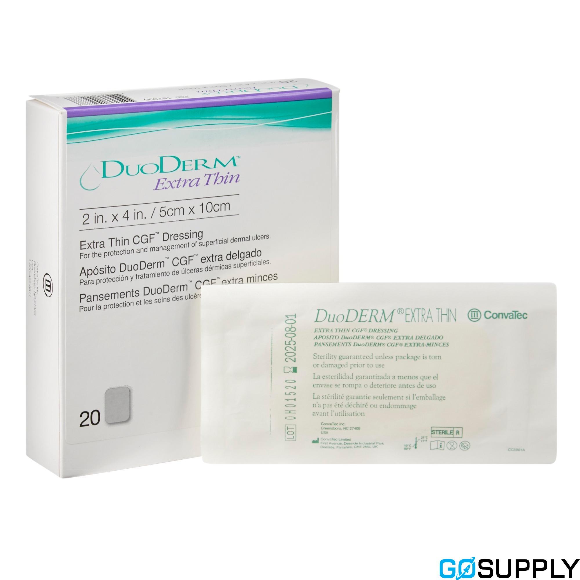 DUODERM XTHIN (5cm x 10cm)
