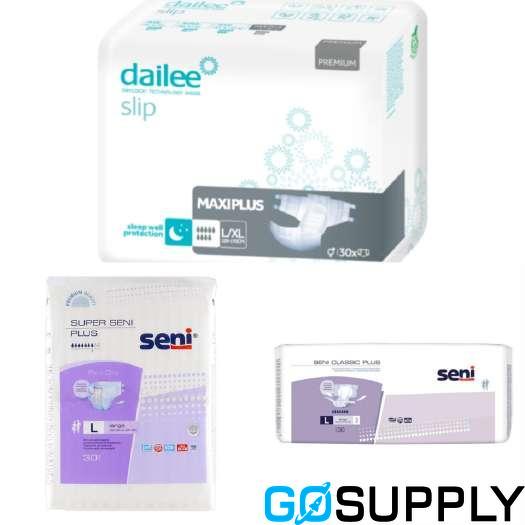 Dailee Slip - Absorbency: Maxi Size: M Pack: 30x4