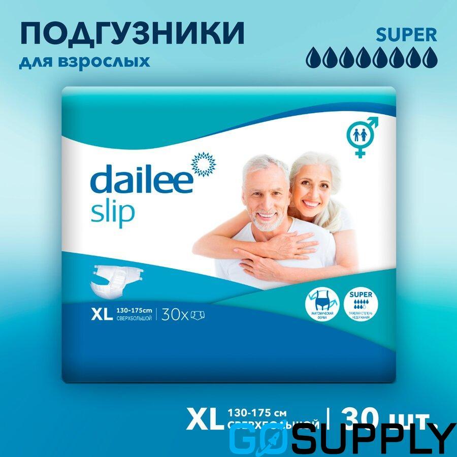 Dailee Slip - Absorbency: Maxi Size: M Pack: 30x4