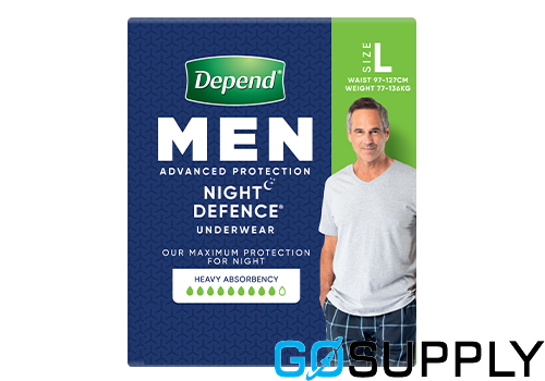 Depend Real Fit Night Defence Underwear Heavy Absorbency L