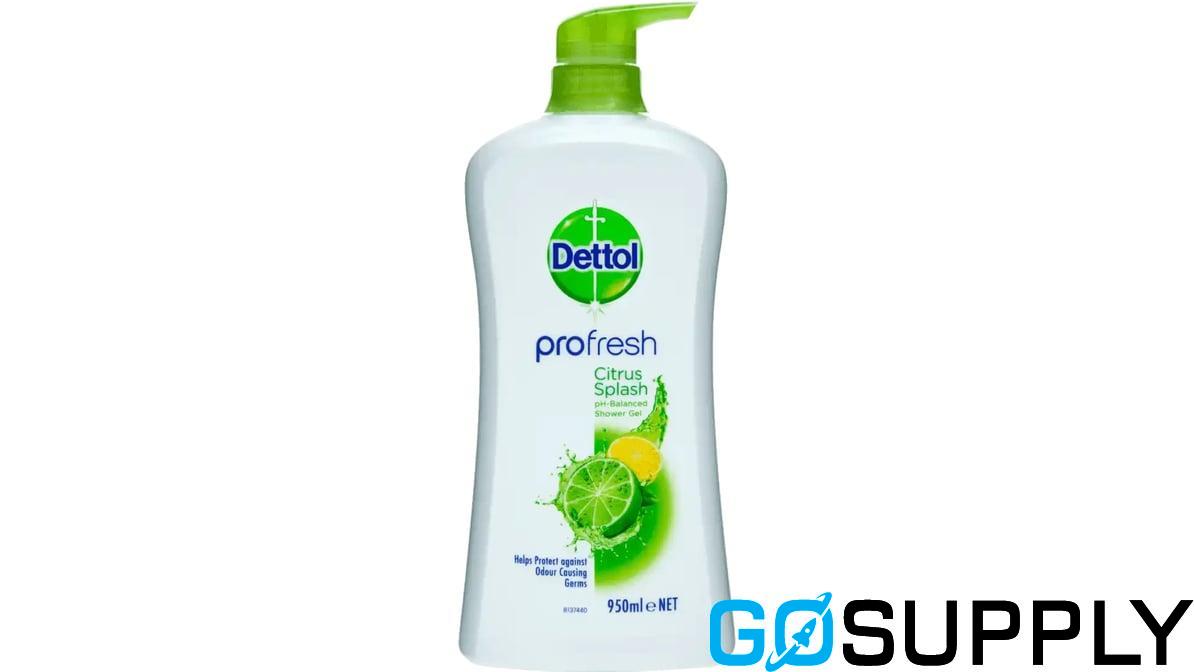 Dettol Profresh Shower Gel Body Wash Lemon And Lime 950ml