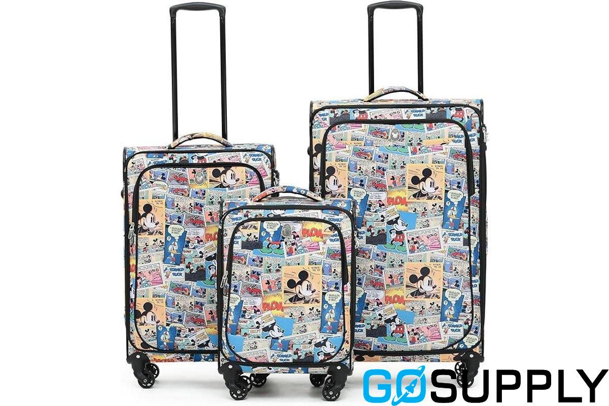 Disney - DIS022 Comic Soft - Set of 3 Suitcases