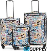 Disney - DIS022 Comic Soft - Set of 3 Suitcases