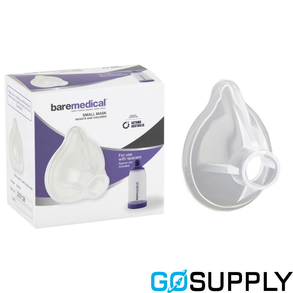 E-CHAMBER SPACER MASK - Size: SMALL Design: CONTOURED Material: SILICONE