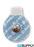 ECG ELECTRODE - Size: 25MM Type: SOLID GEL - Carton (600 Single)