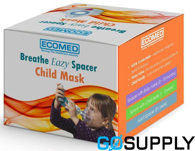 ECOMED BREATHE EAZY SPACER - Mask Type: Child