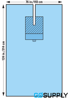 EENT SPLINT DRAPE - Carton (18 Single)