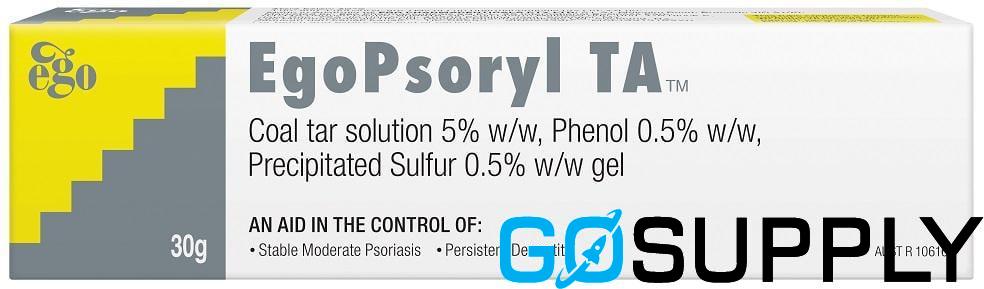 EGO EGOPSORYL TA - Type: Non-Staining Tar Gel Volume: 30G