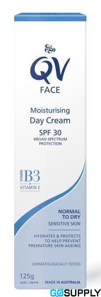 EGO QV FACE - Type: MOISTURISING DAY CREAM SPF30 Weight: 125GM
