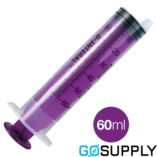 ENFIT ENTERAL SYRINGE - Type: LUER LOCK Volume: 60ML Pack Size: 30