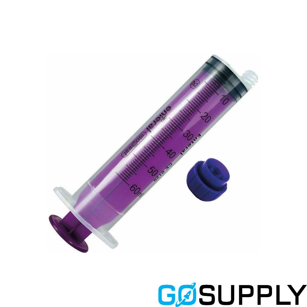 ENFit Enteral Syringe (60mL · Single Use)