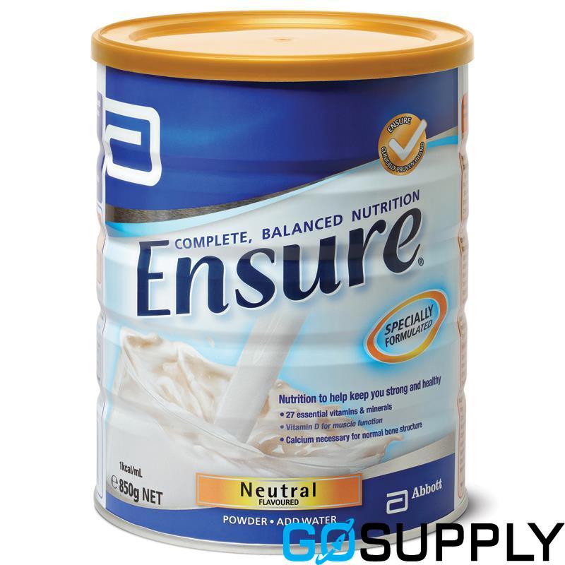 ENSURE NEUTRAL POWDER - Weight: 850G