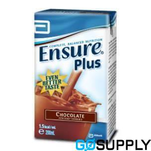 ENSURE PLUS TETRAPAK - Flavor: Chocolate Volume: 200ML Pack: x27