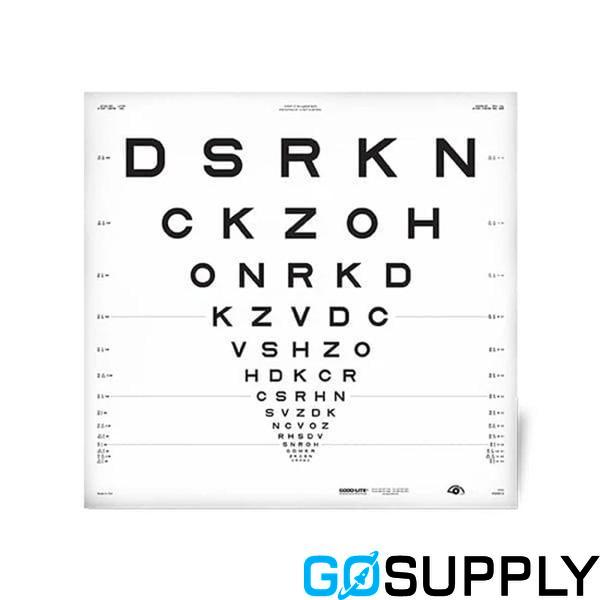 ETDRS Chart - Type: Chart 2 Series: Original Series Cabinet: For ETDRS Cabinet Distance: 4M