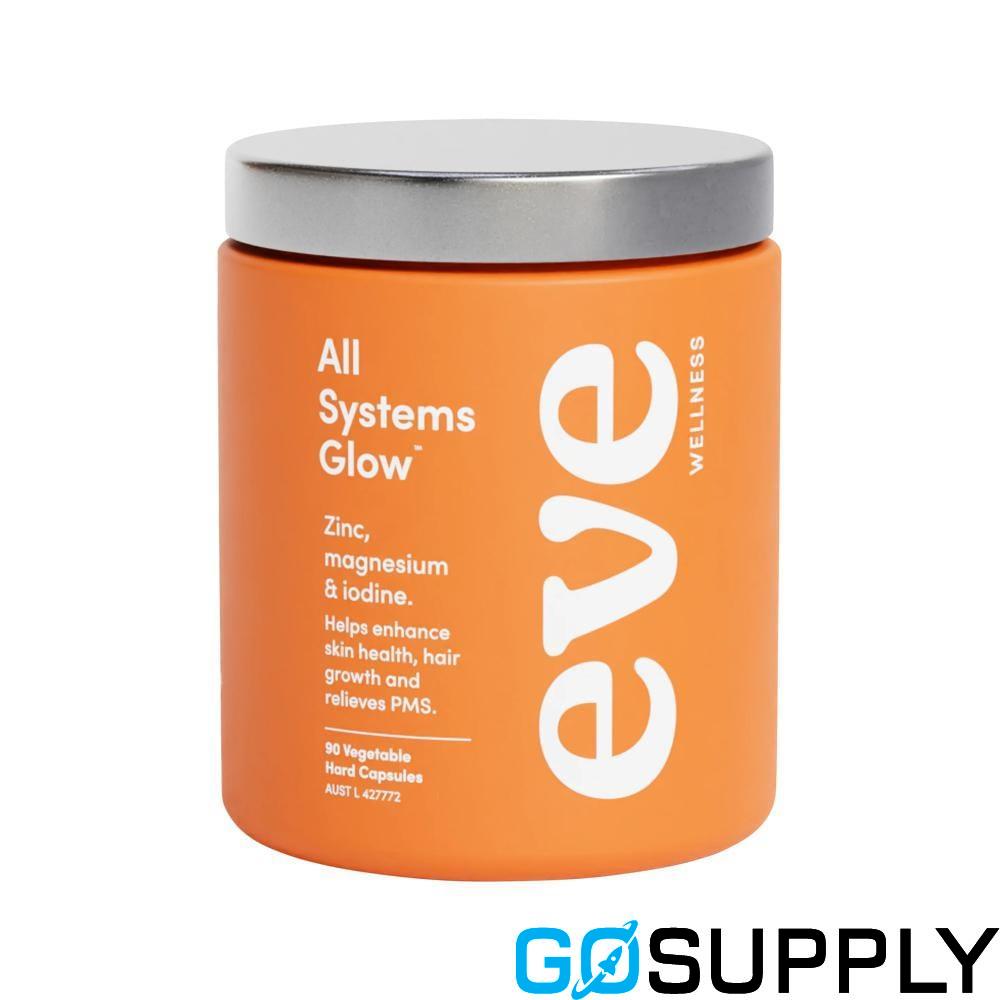 EVE WELLNESS - Type: ALL SYSTEMS GLOW Capsule Count: 90VC