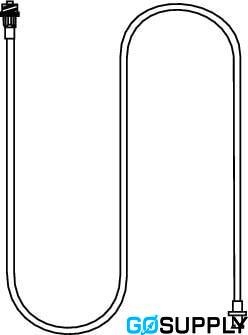 EXTENSION SET HEIDELBERG - Type: L/LOCK Length: 75CM
