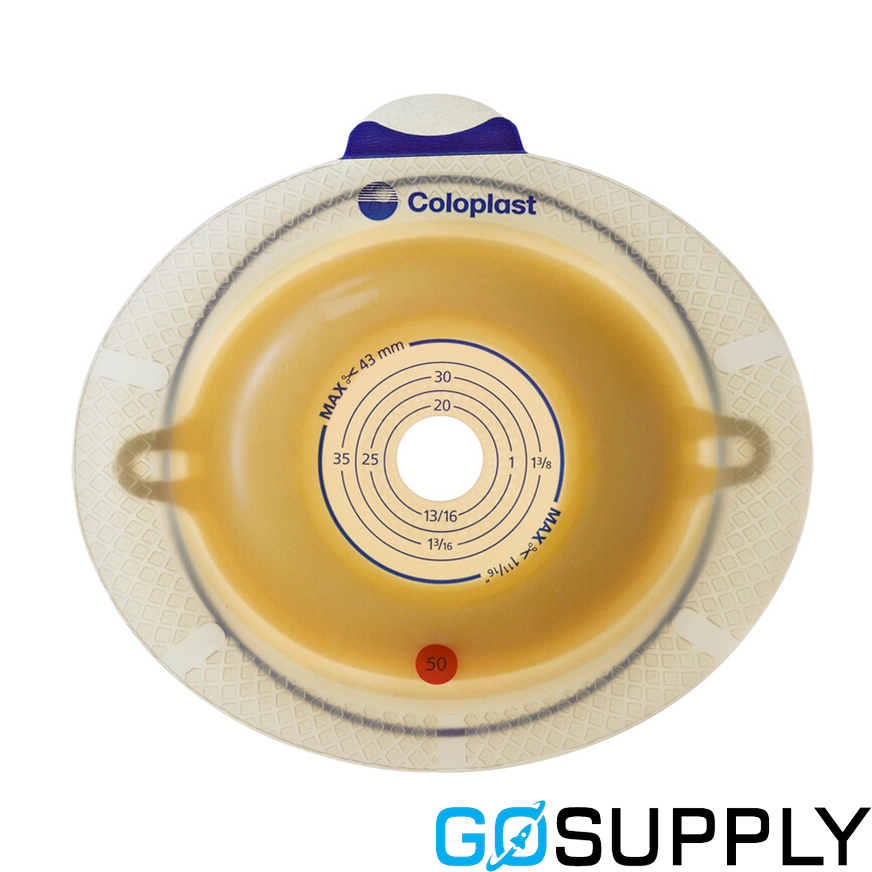 Easiflex Base Plate - Convexity: Shallow Cut to fit: 15-43mm Flange: 50mm