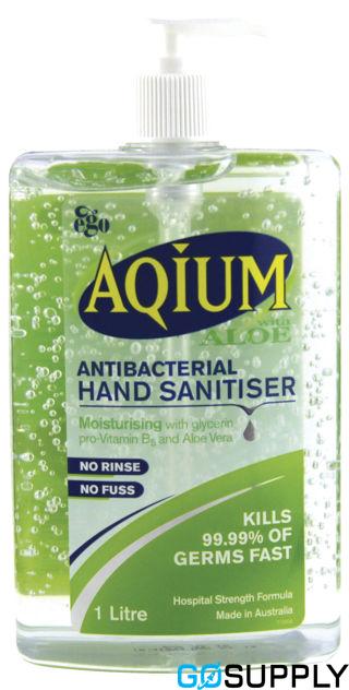 Ego Aqium Aloe Sanitiser - Volume: 1L