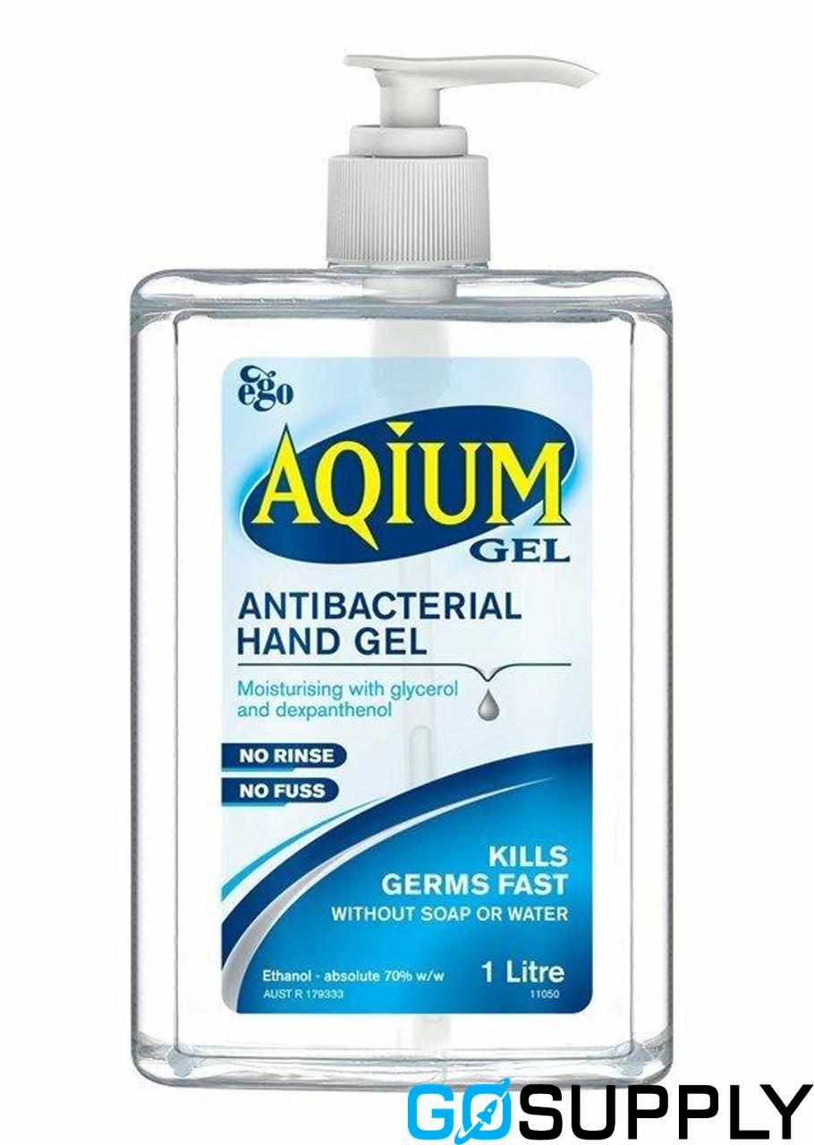 Ego Aqium Antibacterial Hand Sanitiser Gel