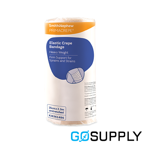Elastic Crepe Bandage (5cm · 2.3m · Heavy Weight)
