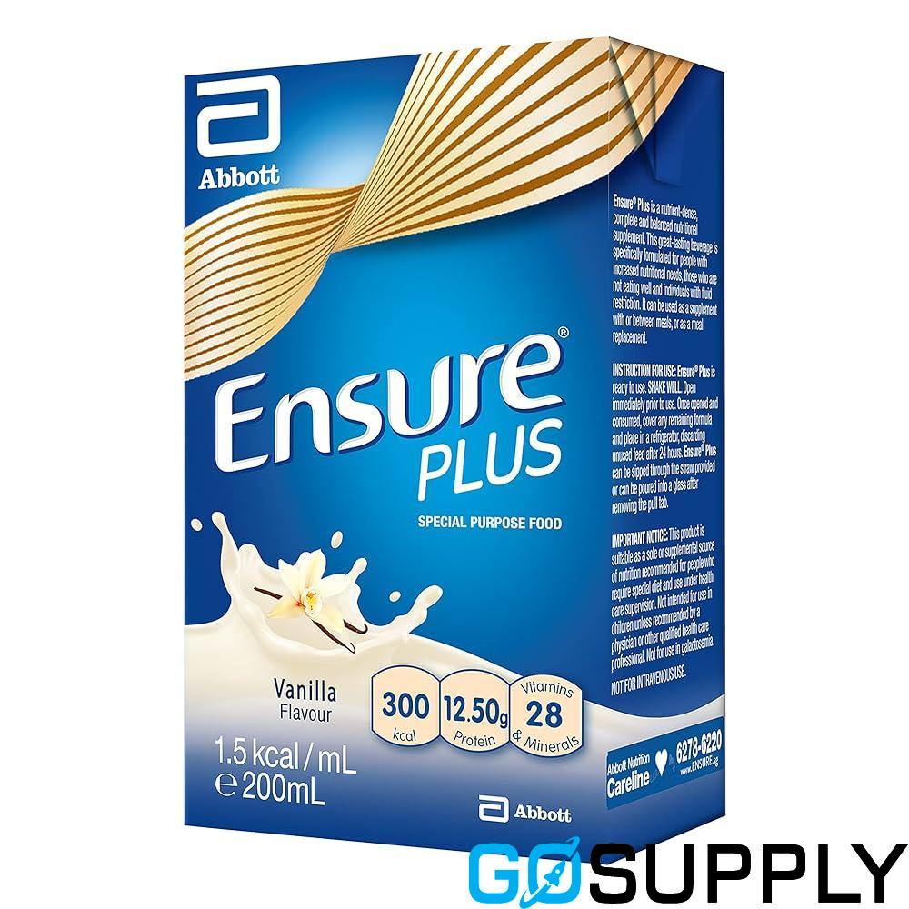 Ensure Plus - Formulation: Tetrapak Flavour: Vanilla Volume: 200ml