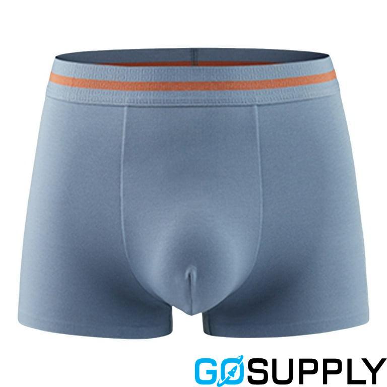 Everyday human Comfort classic seamless boxer brief (mens)- medium GREY