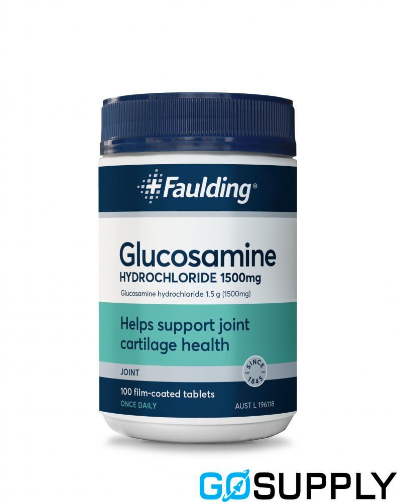 FAULDING GLUCOSAMINE - Type: 1500MG HCL