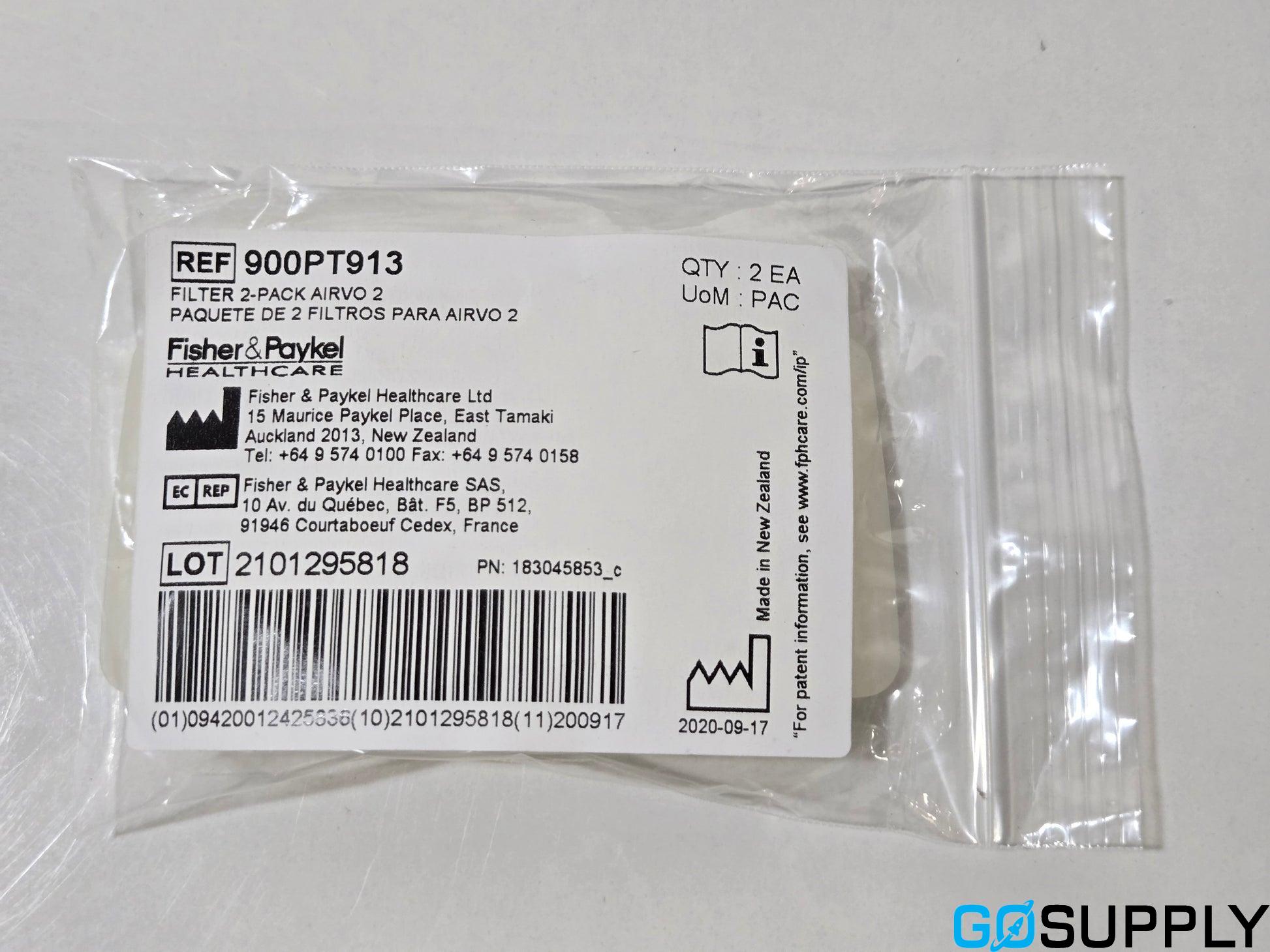 F&P myAIRVO FILTER 2PK 900PT913 - Pack of 2