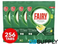 Fairy Auto Dish Tab All In One Yellow 64 pk
