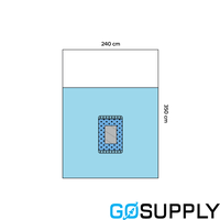 Fenestrated Spinal Drape - Carton