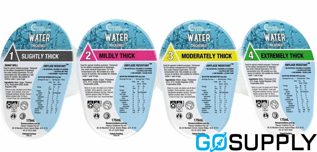 Flavour Creation Water Thickened - Thickness level: Level 1 Quantity: 24