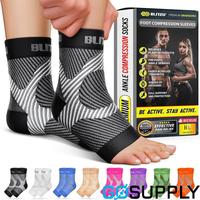 Foot & Ankle Sleeve Compression Socks L/XL