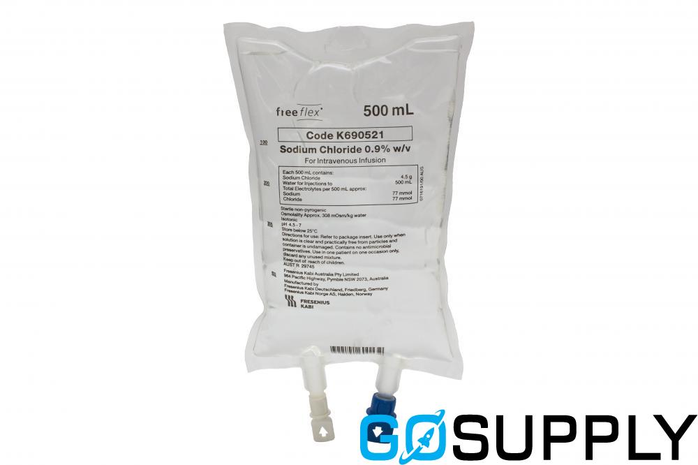 Fresenius Sodium Chloride Sol 0.9% for Injection (500ml · x1)