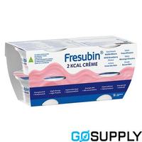 Fresubin 2 Kcal Creme Wild Strawberry Cup 125g - Pack (4 Single)