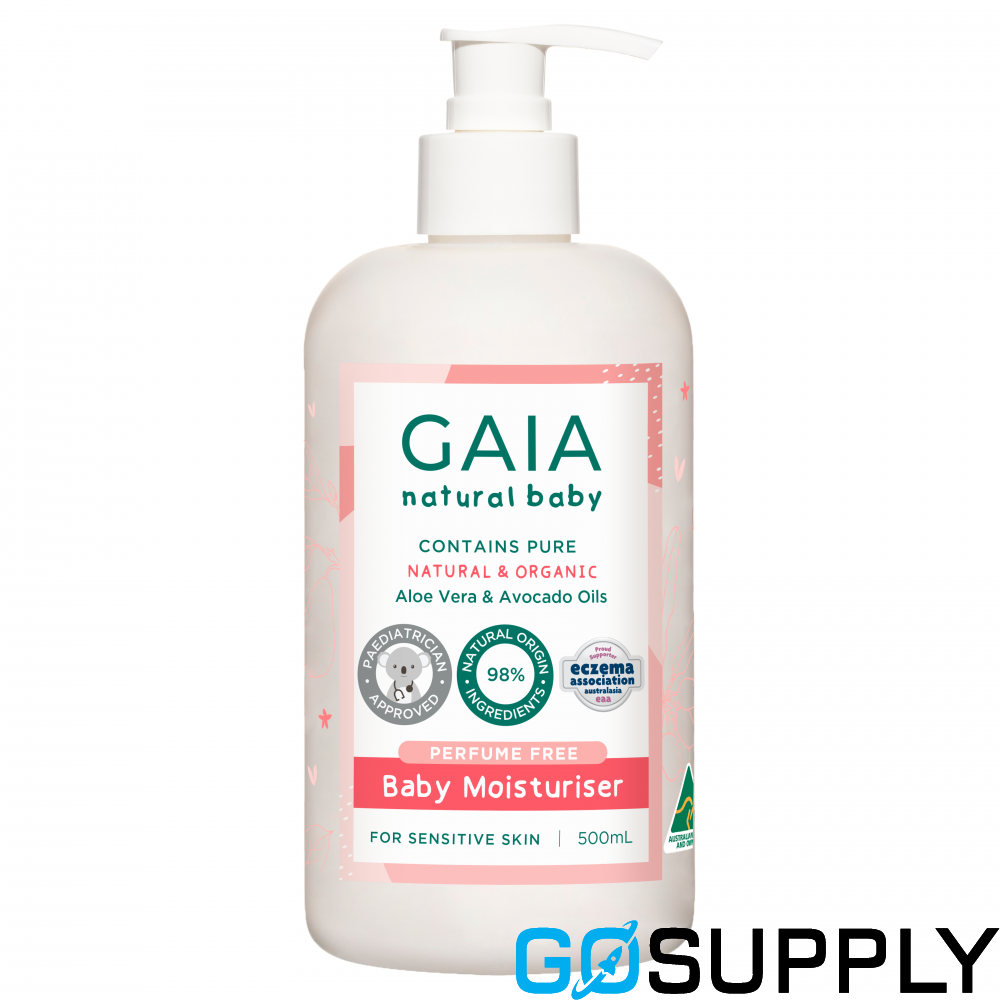 GAIA BABY MOISTURISER - Type: Perfume Free Volume: 500ML