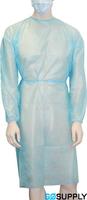 GOWNS FLUID RESISTANT LONG-SLEEVED BLUE 50's