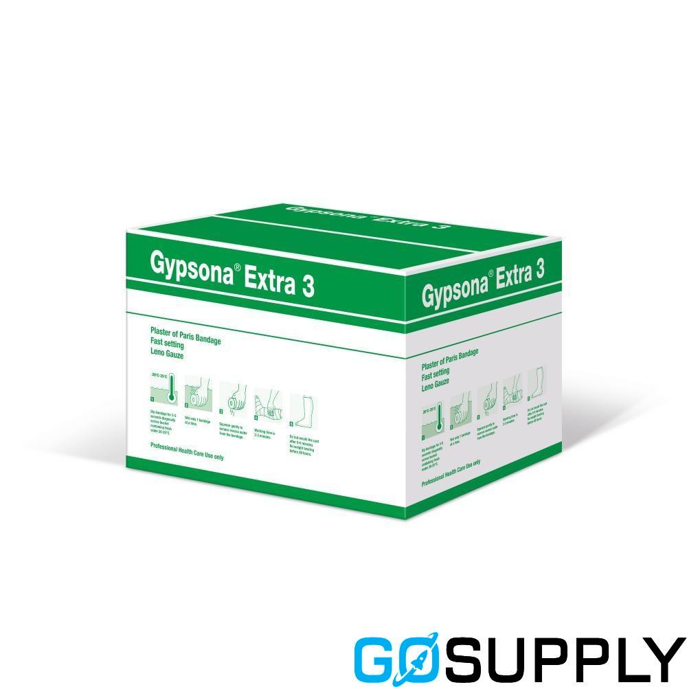 GYPSONA EXTRA 3 POP BANDAGE - Width: 7.5CM Length: 3.5MT
