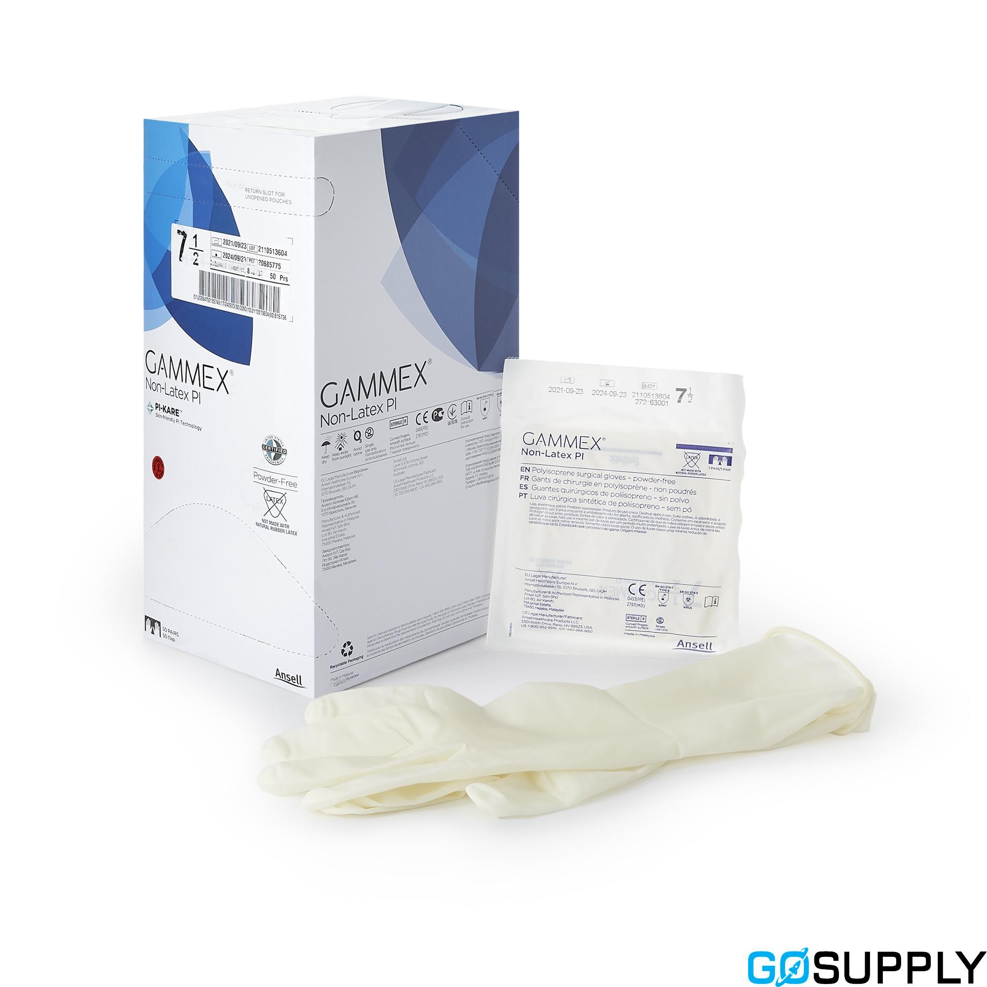 Gammex Sensitive Non-Latex Sterile Surgical Gloves (7.5)