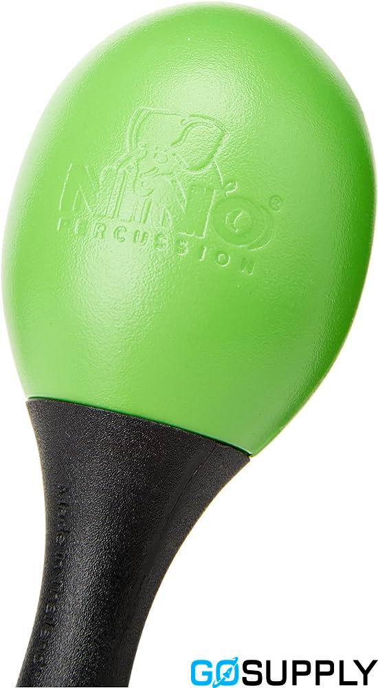 Green Nino Plastic Egg Maracas - Durable Musical Instrument for Kids