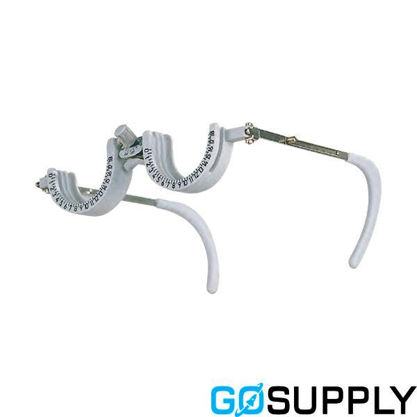 HALF-EYE TRIAL FRAME - Nose Pad: RIGID PD Range: 59-67 Age Group: ADULT