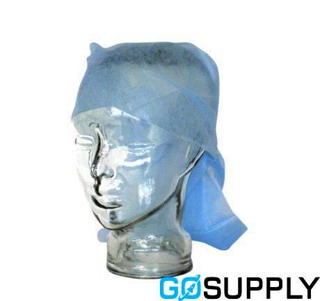 HEAD SCARF - Color: BLUE Weight: 25GSM Material: VISCOSE