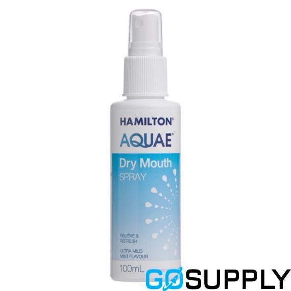 Hamilton Aquae Dry Mouth Spray - Volume: 100ml