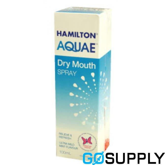 Hamilton Aquae Dry Mouth Spray - Volume: 100ml