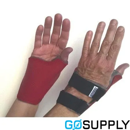 Harness Everyday Quad Cuff Gloves - Red Non-Marking X-Large