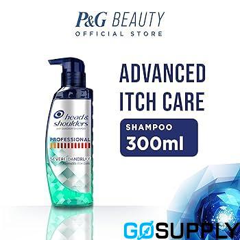 Head & Shoulders Professional Severe Dandruff Advanced Itch Care Shampoo 300mL