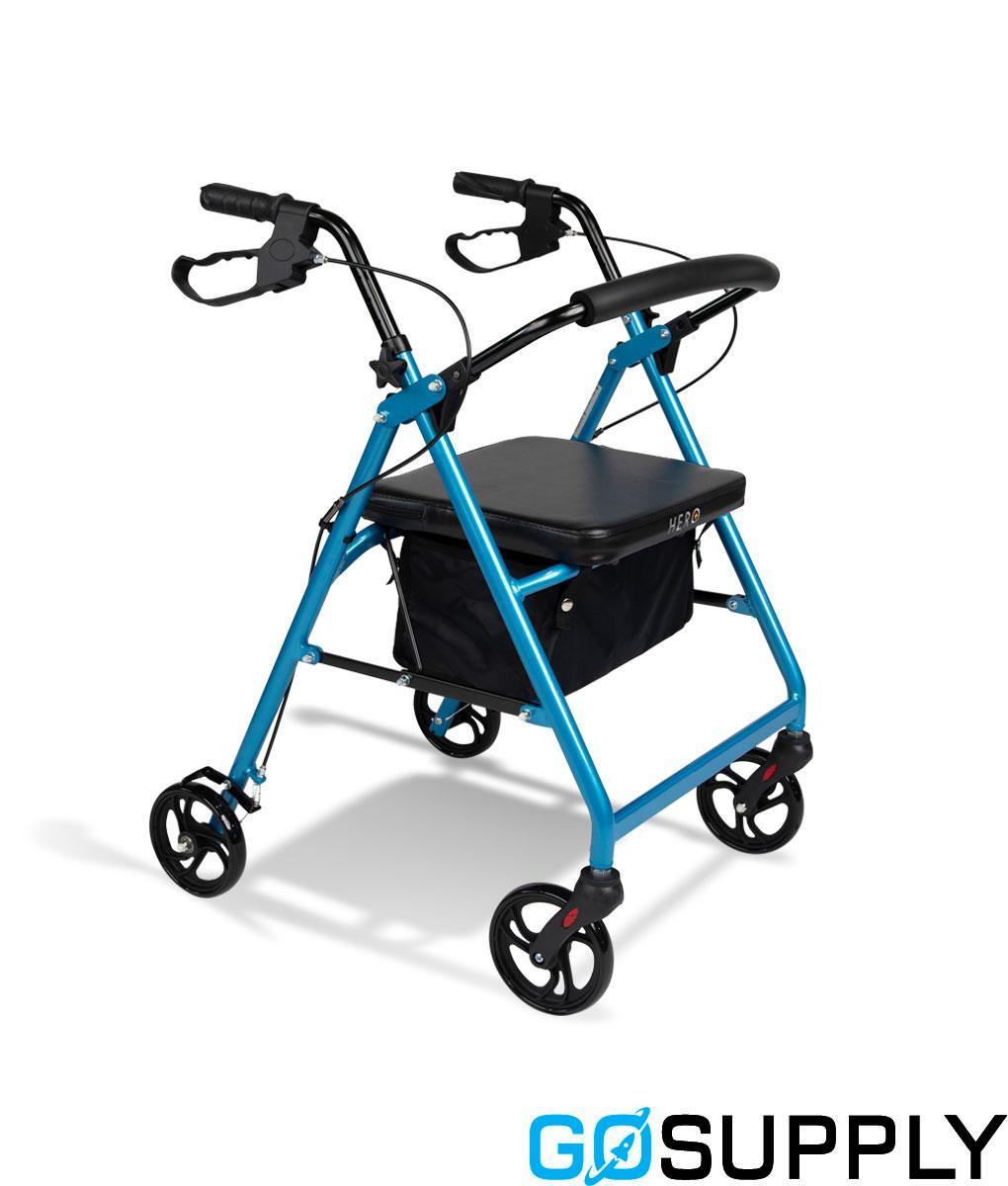 Hero Medical 6″ Standard Seat Walker