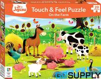 Hinkler On The Farm Touch & Feel Jigsaw Puzzle