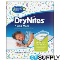 Huggies DryNites Bedmats 7 pack x4
